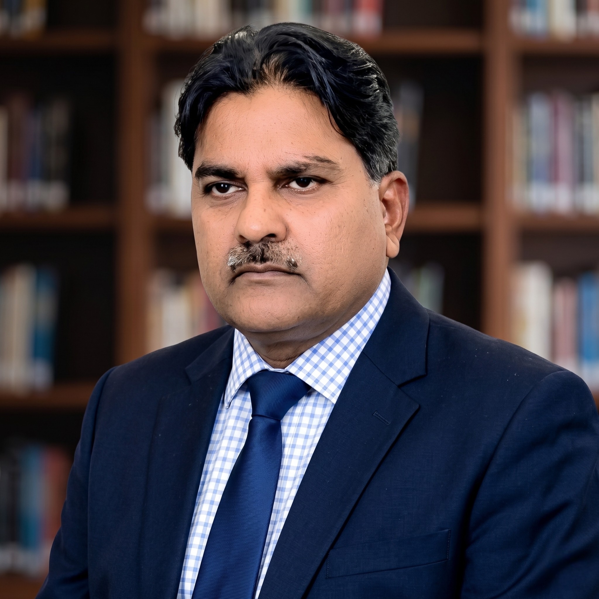 Portrait of Syed Ejaz Gillani